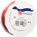 Pressent cadeaulint, polyester, rood, 25 m spoel 10 mm