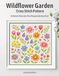 Wildflower Garden Cross Stitch Pattern: An Abstract Watercolor Floral Design Embroidery Chart