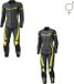 Held Spire Zwart Geel Dames 2-Delig Motorpak - Racepak