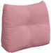 vidaXL Coussin de dossier Rose 60 x 24 x 50 cm Velours