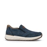 Rieker 11550 mocassinheren, Blauw, 44 EU
