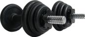 Sedco Haltère de chargement caoutchouté - SET 2 x 10 kg