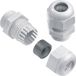 Weidmüller VG M12-K67 1909660000-1 Wartel M12 Polyamide Grijs 1 stuk(s)