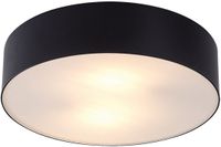 Rabalux Dolen - Plafondlamp voor buiten - 2x E27 - max. 9 W, IP43 - Zwart