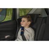 cartrend Gordelkussenset Hero met aangename stof, kleurrijk ontwerp voor kinderen, eenvoudige montage, flexibele positionering 2 stuks, blauw