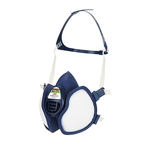 3M 3M masker tegen chemische stoffen 4279C1 – 3M adembeschermingsmasker met beschermingsniveau ABEK1 P3 voor het omgaan met giftige chemicaliën, gassen en dampen – 1 x 3M masker met geïntegreerde filters