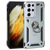 COOL Accesorios Cool Beschermhoes voor Samsung G998 Galaxy S21 Ultra Hard Ring Zilver
