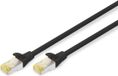 Digitus DK-1644-A-010/BL RJ45 Netwerkkabel Cat 6A S/FTP 1 m Zwart