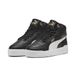 PUMA Shuffle Downtown Mid sneakers voor jongeren 35.5, Black White Gold