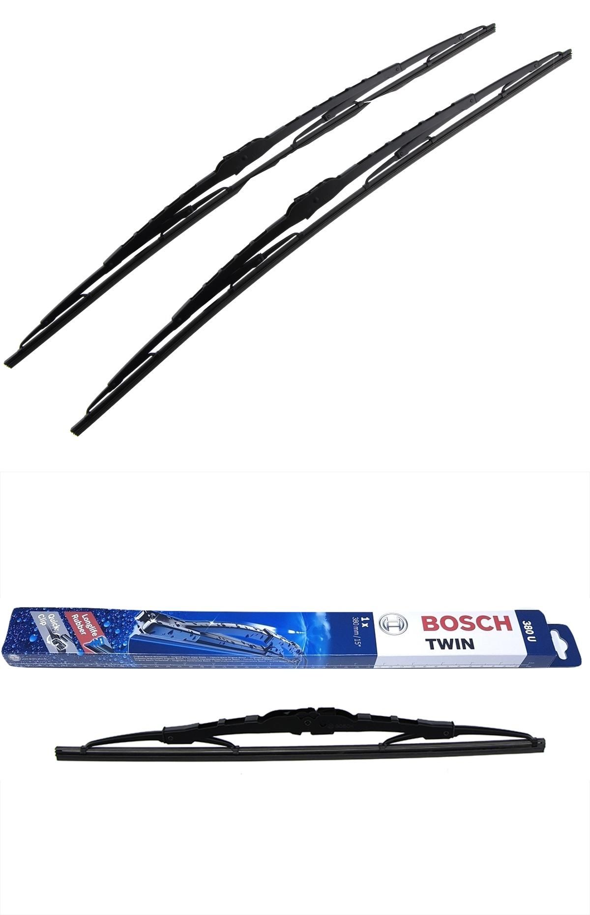 Ruitenwissers voordeelset voor + achter