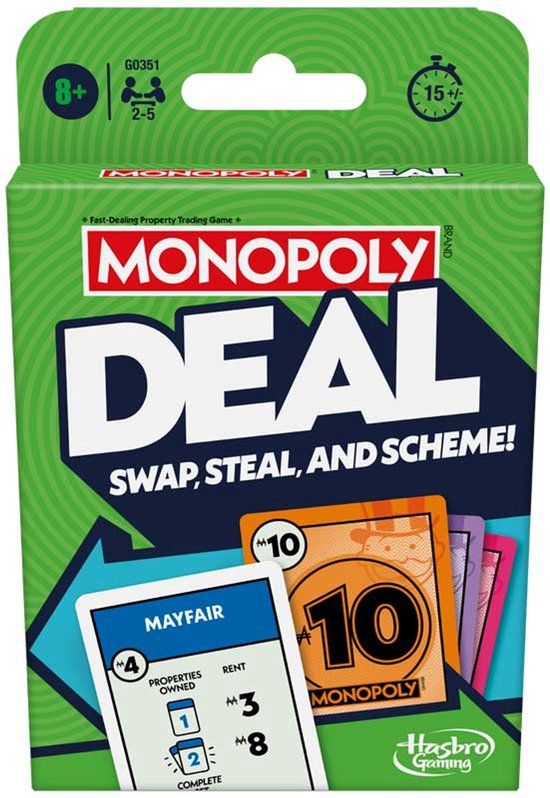 Hasbro Monopoly Deal kaartspel