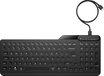 HP 405 Multi-Device Backlit Wired Keyboard - Black