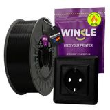 WINKLE PETG FR filament, 1,75 mm, zwart, 1 kg