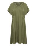 SOAKED IN LUXURY Jurk 'SLParis' groen