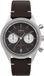 Timex Marlin Jet Chronograph Quartz Chronograaf Horloge Bruin En Zilverkleurig Kast Gemaakt Van 100% Roestvrij Staal En Een Armband Van 100% Leer 40 TW2Y24700AJ