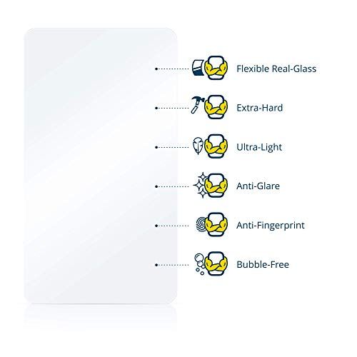 brotect Antireflecterende Hybride Glas Screenprotector Mat compatibel met Apple Watch Ultra (49 mm) (3 Stuks) - Schermbeschermer [Folie niet glas]