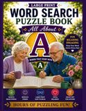All About A Large Print Word Search Puzzle Book for Seniors