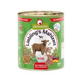 GranataPet Liebling's Mahlzeit City Tour - Rome, Saltimbocca, 6 x 800 g | Compleet voer, graanvrij, zonder toegevoegde suiker, groene mossel, made in Germany