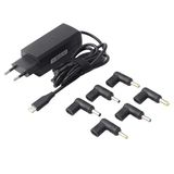 Sveon SAC265U Universele oplader voor laptop, 65 W, USB-C met verwisselbare tips
