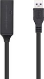 AISENS A105-0407 USB-kabel 5 m USB 3.2 Gen 1 (3.1 Gen 1) USB A Zwart