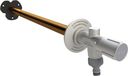 Kemper FROSTI: Vorstvrije buitenkraan, bouwpakket, lengte 260-530 mm, aansluiting DN20, 1 stuk.