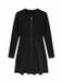 Vero Moda Gebreide jurk AWJESSICA Korte jurk Zwart