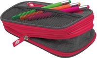 Wedo Etui "NEON Stretch" - Roze/Antraciet