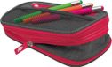 Wedo Etui "NEON Stretch" - Roze/Antraciet