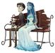 Corpse Bride Set – Bruid met lijkbleke huid, Victor & Emily, 1/10