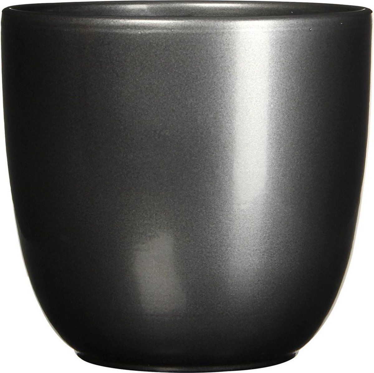 Mica Decorations Tusca Bloempot - Antraciet - Ø25 x H23 cm