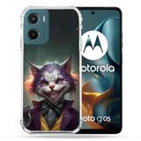 Versterkte Motorola Versterkte hoes voor Motorola G05 / E15 Animal Cat Joker