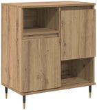 vidaXL Dressoir Artisan Eiken 60 x 35 x 70 cm