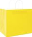 vidaXL Papieren zakken 50 st met hengsels 32x22x28 cm geel