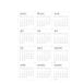 Rayher 60919000 Jaarplanner 2019, A5, FSC Mix Credit