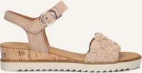Gabor 758 Sandalen - Met Sleehak - Dames - Beige - Maat 37,5