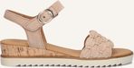 Gabor 758 Sandalen - Met Sleehak - Dames - Beige - Maat 37,5