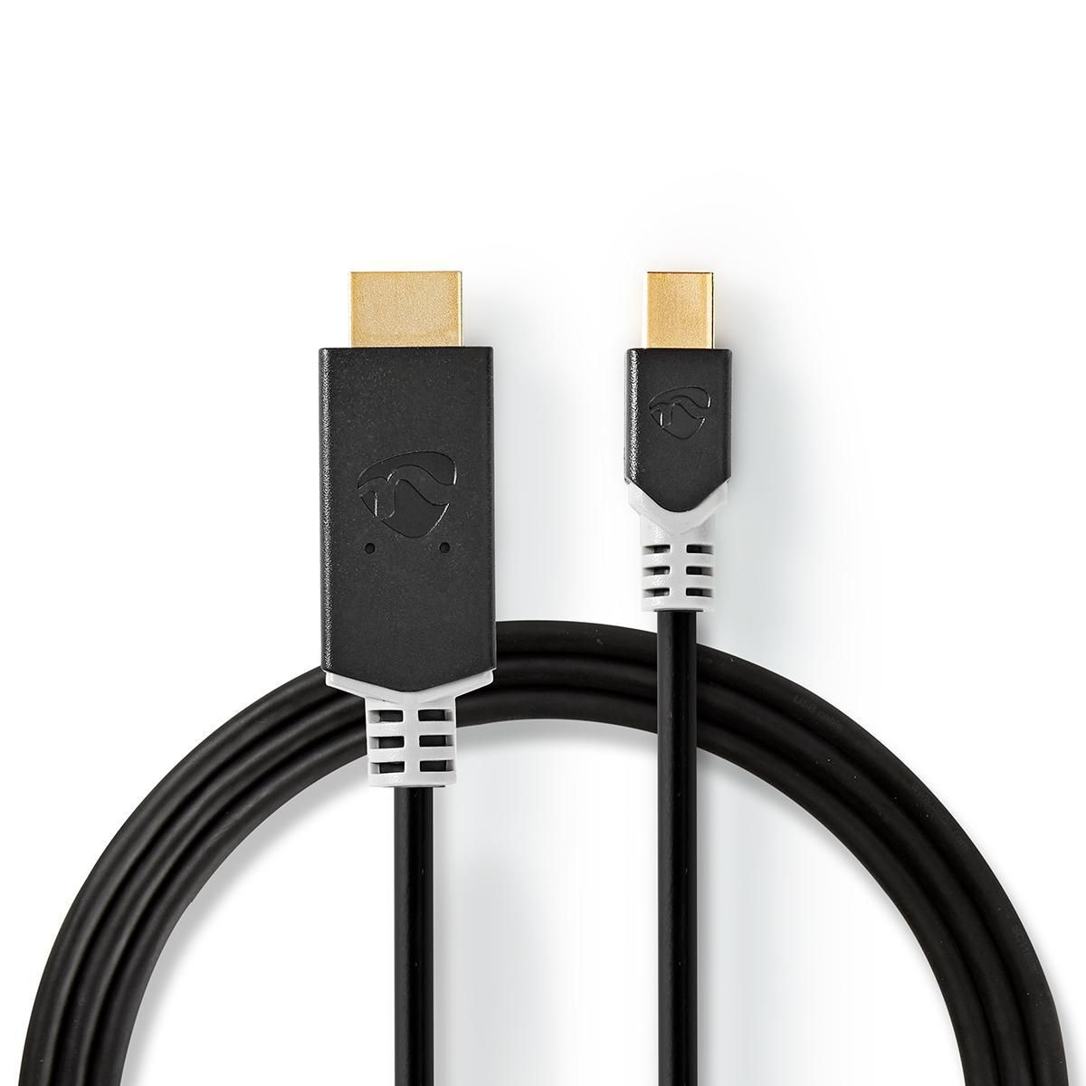 Nedis CCBP37604AT20 - 2 m - 1080p - Zwart