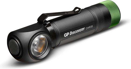 GP DISCOVERY 2-in-1 Oplaadbare Hoofdlamp & Zaklamp - 600 Lumen - IPX4