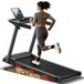 Tapis de course - Pliable pour la maison - 12 km/h - 3,0 CV - Inclinaison automatique