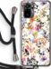 Case Company® - Xiaomi Redmi Note 10 Pro Hoesje met Koord - Wilde grassen