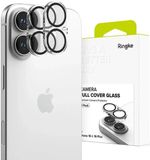 Ringke Full Cover Glass - Camera Protector Geschikt voor Apple iPhone 16 / 16 Plus - Tempered Glass - Case Friendly - 2-Pack