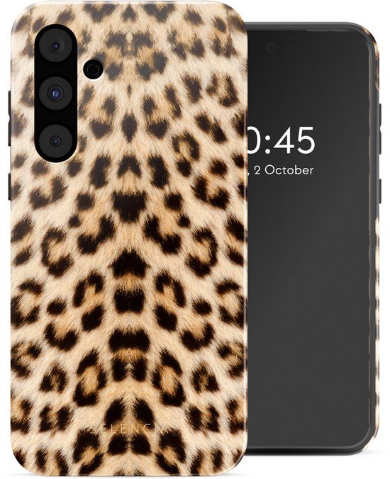 Selencia Hoesje - Geschikt voor Samsung Galaxy A55 (5G) - Backcover - Wild Leo
