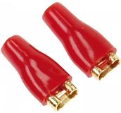 ACV Vlakstekkern 4,8 mm rood 50 Stuks