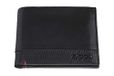 Zippo Nappa leren tr vouw portemonnee Coin Pouch, 12 cm, Zwart