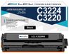 Lexmark Cartouche de toner C3220, noir, 1500 pages, compatible avec Lexmark
