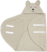 Jollein Wikkeldeken Bear Boucle Olive Green | 100x105cm | Olive Green