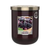 HEART & HOME - Geurkaars op basis van natuurlijke sojawas voor thuis - Groot glas Wilde Braam - Brandduur 75 uur - Cadeau, decoratie en geur voor thuis - Glazen pot
