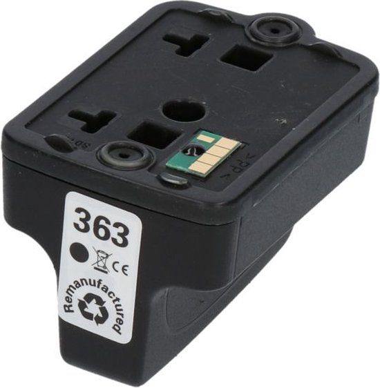 PrintAbout Huismerk - HP 363 (C8721EE) - Zwart - Compatibel