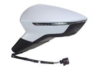 ALKAR Außenspiegel 6143807 links, elektrisch, konvex | Compatibel met: SEAT LEON