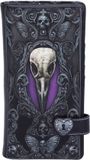Nemesis Now Dames portemonnee Edgar's Raven Reliëfuitvoering Zwart/Paars